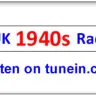 UK 1940S Radio